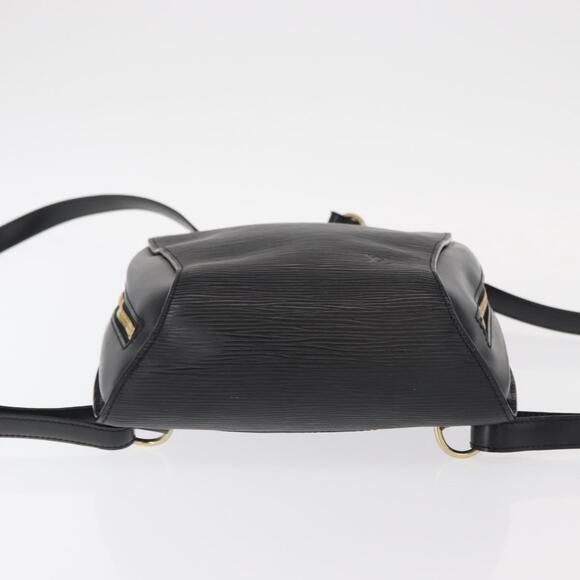 LOUIS VUITTON Epi Mabillon Backpack Black M52232 LV Auth 161498 main image 16
